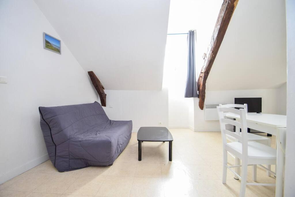 Studio 2 Pers Au Dernier Etage Vue Mer Cancale Bagian luar foto