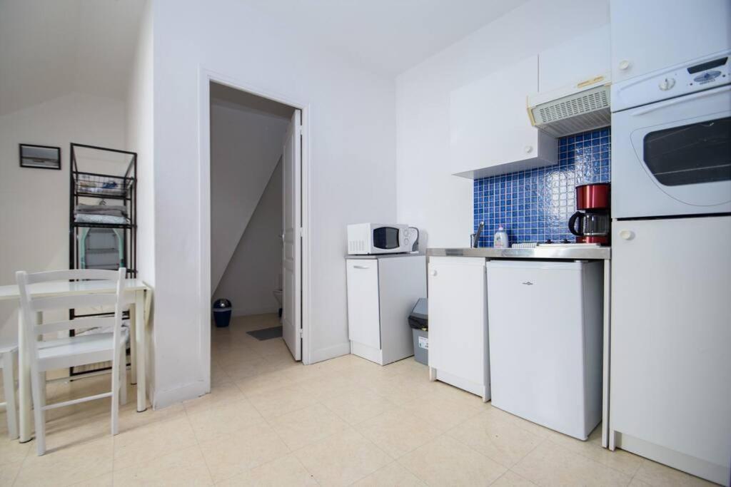Studio 2 Pers Au Dernier Etage Vue Mer Cancale Bagian luar foto