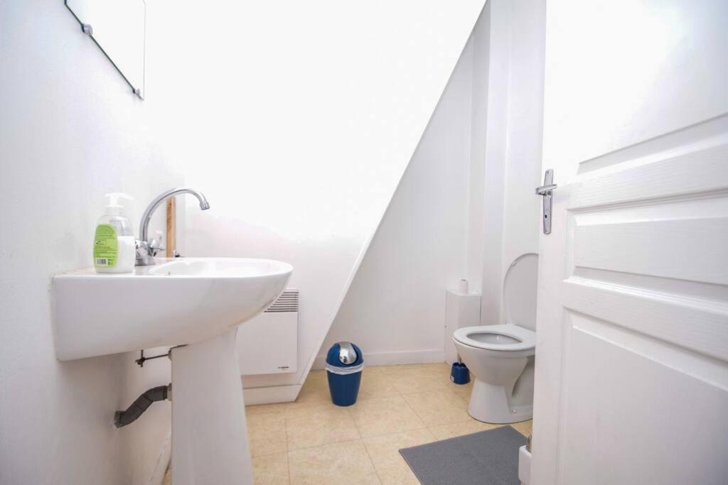 Studio 2 Pers Au Dernier Etage Vue Mer Cancale Bagian luar foto