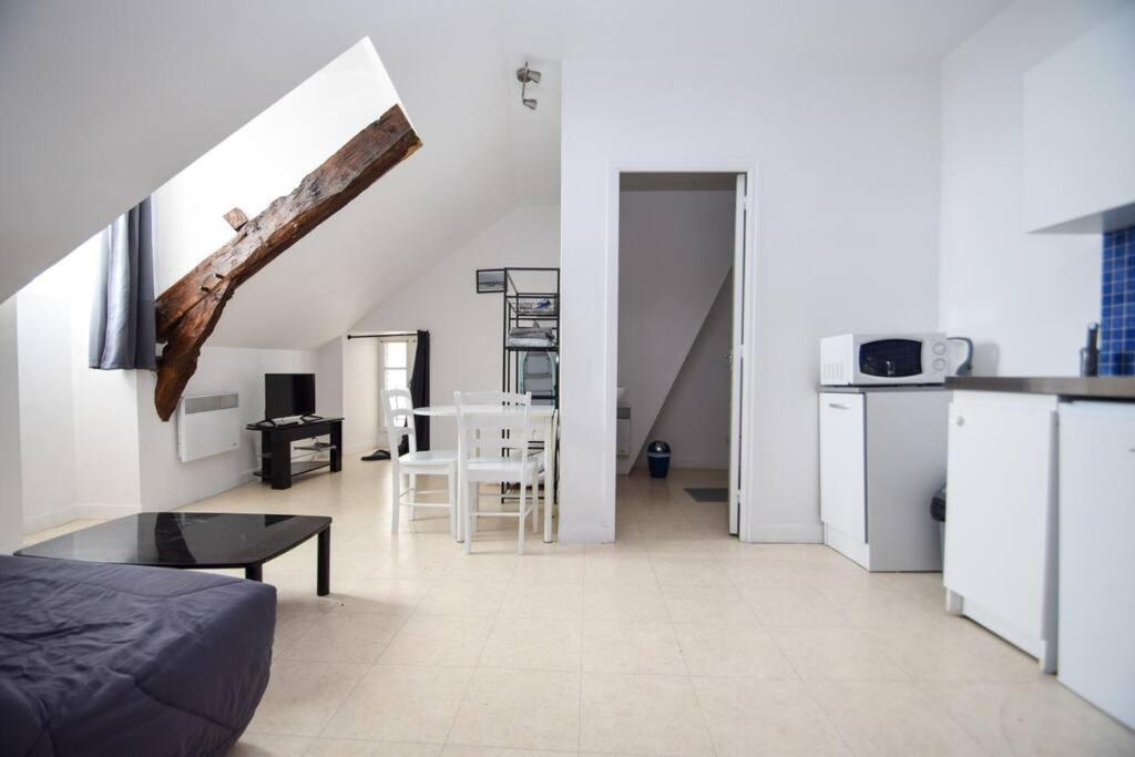 Studio 2 Pers Au Dernier Etage Vue Mer Cancale Bagian luar foto